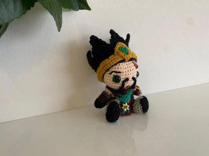 League Of Legends Draven, Crochet Draven Keychain, Amigurumi Draven, Draven Plushie, Draven Toy,, Draven Doll, Personalization