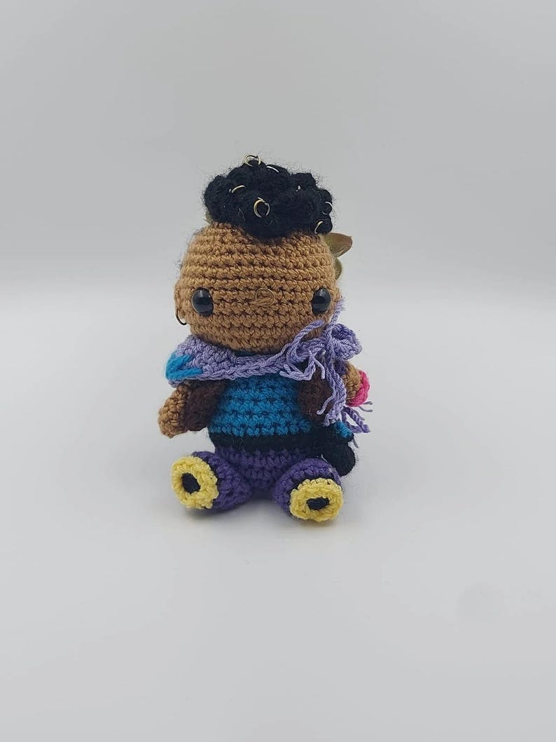 Crochet Valorant Astra Doll, Astra Plushie, Astra Keychain, Amigurumi Astra, Valorant Character Astra, Astra Figure, Astra Desk Figure
