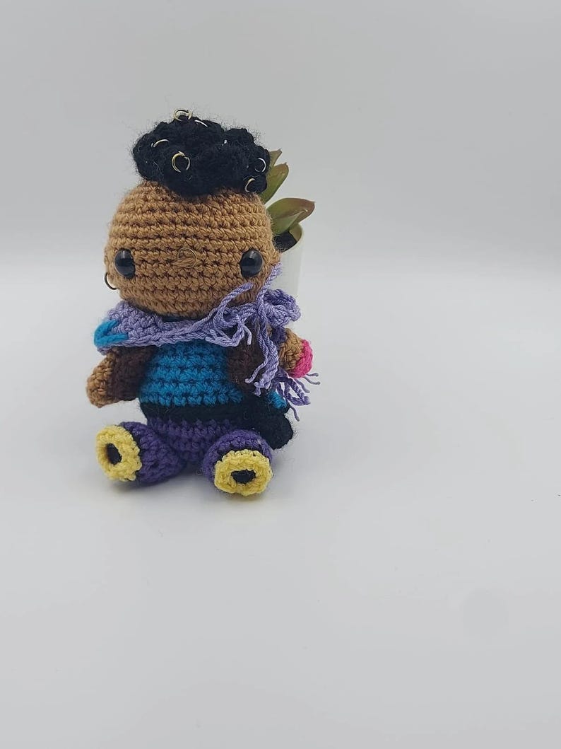 Crochet Valorant Astra Doll, Astra Plushie, Astra Keychain, Amigurumi Astra, Valorant Character Astra, Astra Figure, Astra Desk Figure