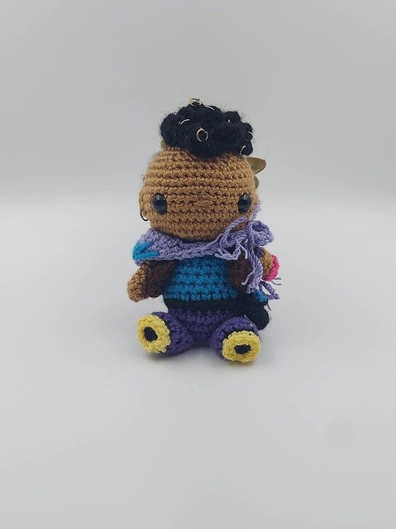 Crochet Valorant Astra Doll, Astra Plushie, Astra Keychain, Amigurumi Astra, Valorant Character Astra, Astra Figure, Astra Desk Figure