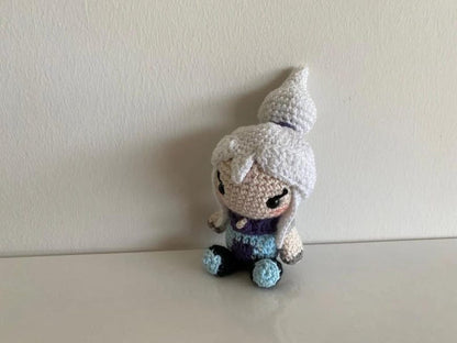 Valorant Jett Amigurumi Doll – Handmade Valorant Keychain, Valorant Jett Crochet, Valorant Jett, Jett Gift, Valorant Jett Figure