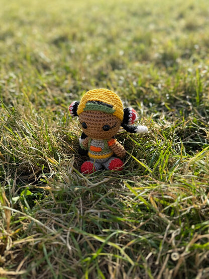 Valorant Raze Plush, Valorant Raze Keychain, Valorant Raze Doll, Amigurumi Raze, Amigurumi Valorant Characters, Raze Figure