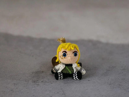 Crochet Deadlock Keychain, Valorant Deadlock Plush, Valorant Characters, Deadlock Figure, Amigurumi Valorant, Valorant Fan Art