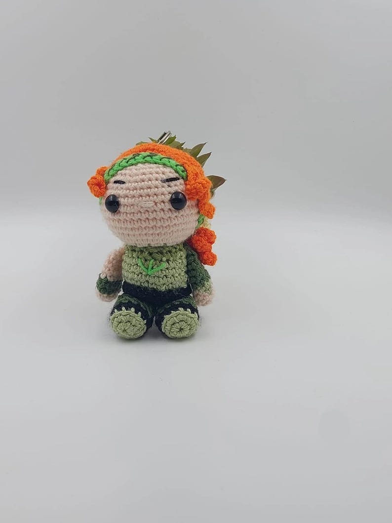 Handmade Valorant Skye Figure, Skye Plush Keychain, Skye Doll
