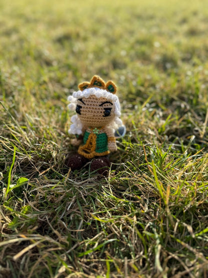 League Of Legends Qiyana, Qiyana Doll, Crochet Qiyana, Qiyana Figure, Qiyana Toy, Amigurumi Qiyana, Qiyana, LOL, Game Toy, Qiyana Plushie