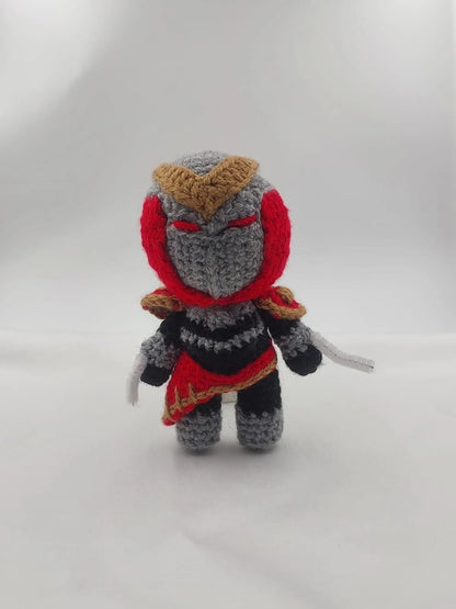 League Of Legends Zed, Zed Plushie, Zed, Zed Toy, Zed Figure, League of Legends Plushie, League of Legends Toy,Zed Keychain