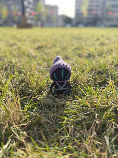 Valorant Omen Keychain, Valorant Omen Plushie, Omen Doll, Amigurumi Omen, Valorant Characters, Omen Figure, Valorant Gift, Valorant Idea