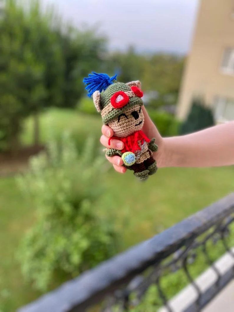 League of Legends Teemo, Teemo Plushie, League of Legends Figure, LOL Figure, Teemo Keychain