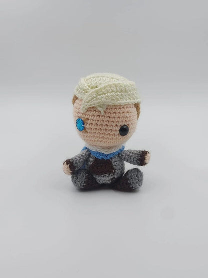 Valorant Sova Keychain, Valorant Sova Plushie, Valorant Sova Crochet Doll, Amigurumi Sova, Sova Figure, Sova Desk Figure