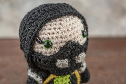 Valorant Viper Crochet Plush, Valorant Viper Keychain, Viper Doll, Amigurumi Viper, Valorant Character, Viper Figure, Viper Desk Figure