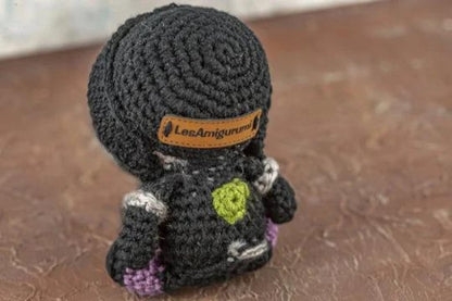 Valorant Viper Crochet Plush, Valorant Viper Keychain, Viper Doll, Amigurumi Viper, Valorant Character, Viper Figure, Viper Desk Figure