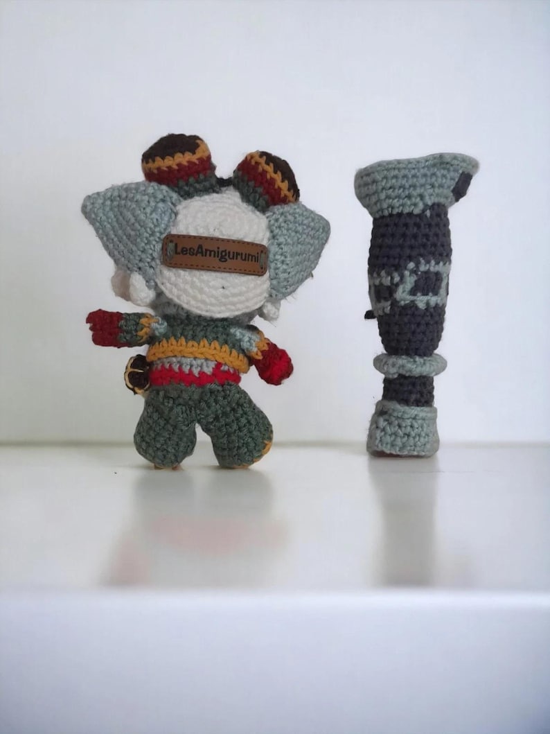 League of Legends Tristana Keychain, Tristana Plushie, Tristana Figure, Tristana 3D, League of Legends Gift, League of Legends Figure