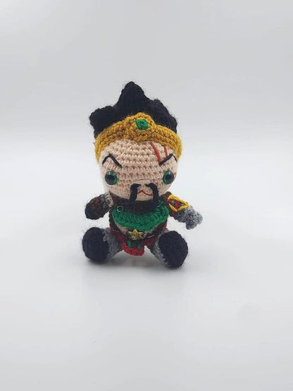 League Of Legends Draven, Crochet Draven Keychain, Amigurumi Draven, Draven Plushie, Draven Toy,, Draven Doll, Personalization