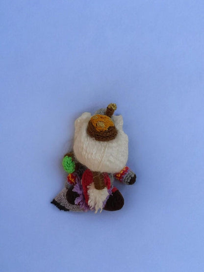 League of Legends Bard Amigurumi, League of Legends Bard Figure, League of Legends Keychain, Bard Keychain, League of Legends Plushie