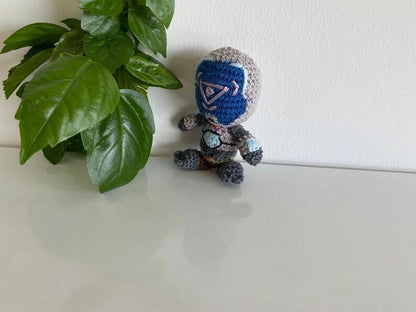 Valorant Kayo Crochet Doll, Valorant Kayo Plush, Valorant Kayo Figure, Amigurumi Kayo, Valorant Characters, Kayo Gift, Valorant Gift
