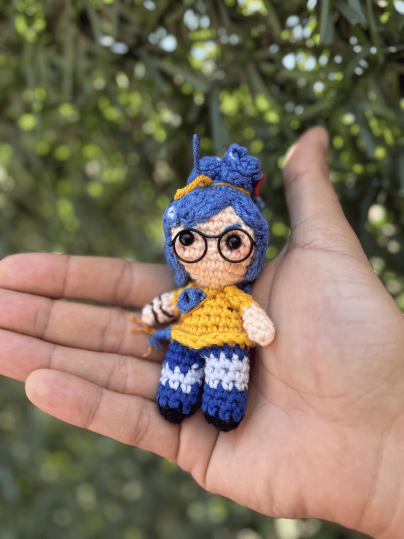 Personalized It Takes Two Car Accessories Amigurumi Figure, It Takes Two Plush, It Takes Two Cody & May, Cody, May Keychain, Nintendo Switch