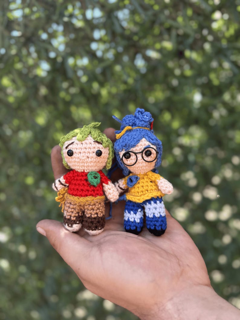Cody May Amigurumi Plush Keychain, Cody & May Figures, It Takes Two Amigurumi, It Takes Two Car Charm, Car Accessories, Nintendo Switch