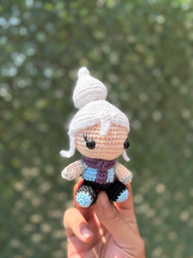 Valorant Jett Amigurumi Doll – Handmade Valorant Keychain, Valorant Jett Crochet, Valorant Jett, Jett Gift, Valorant Jett Figure