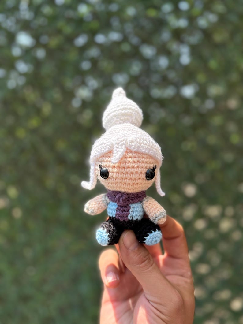 Valorant Jett Amigurumi Doll – Handmade Valorant Keychain, Valorant Jett Crochet, Valorant Jett, Jett Gift, Valorant Jett Figure