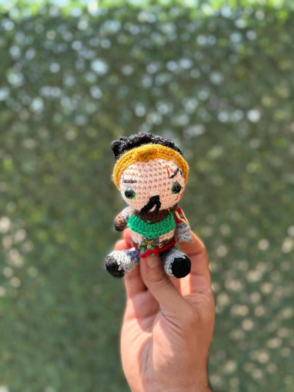 League Of Legends Draven, Crochet Draven Keychain, Amigurumi Draven, Draven Plushie, Draven Toy,, Draven Doll, Personalization