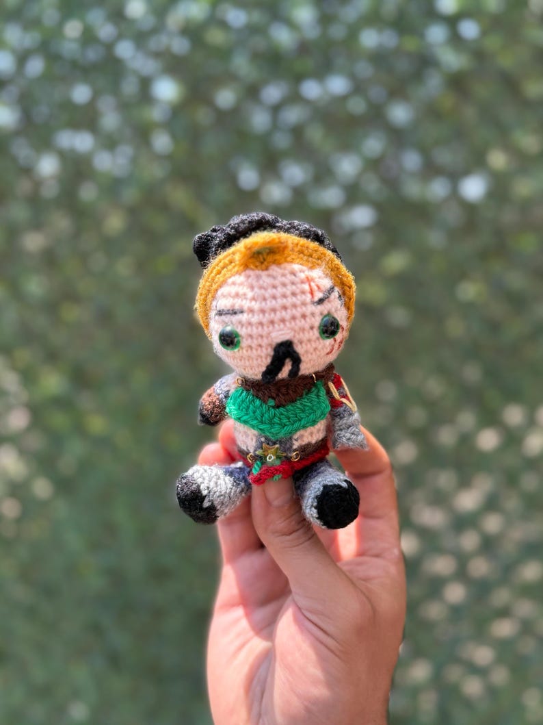 League Of Legends Draven, Crochet Draven Keychain, Amigurumi Draven, Draven Plushie, Draven Toy,, Draven Doll, Personalization