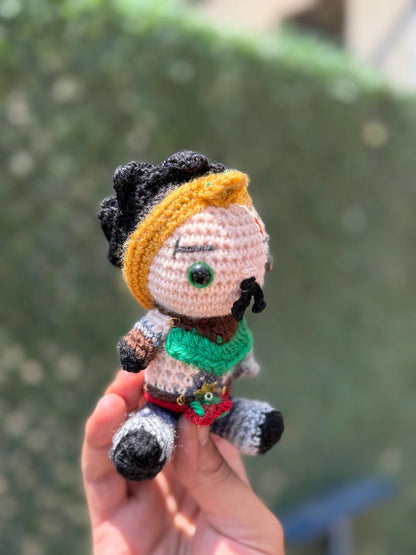 League Of Legends Draven, Crochet Draven Keychain, Amigurumi Draven, Draven Plushie, Draven Toy,, Draven Doll, Personalization