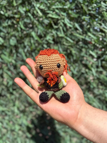 Valorant Breach Keychain, Valorant Breach Plushie, Valorant Breach Crochet Doll, Amigurumi Breach, Valorant Fan Art, Breach Figure