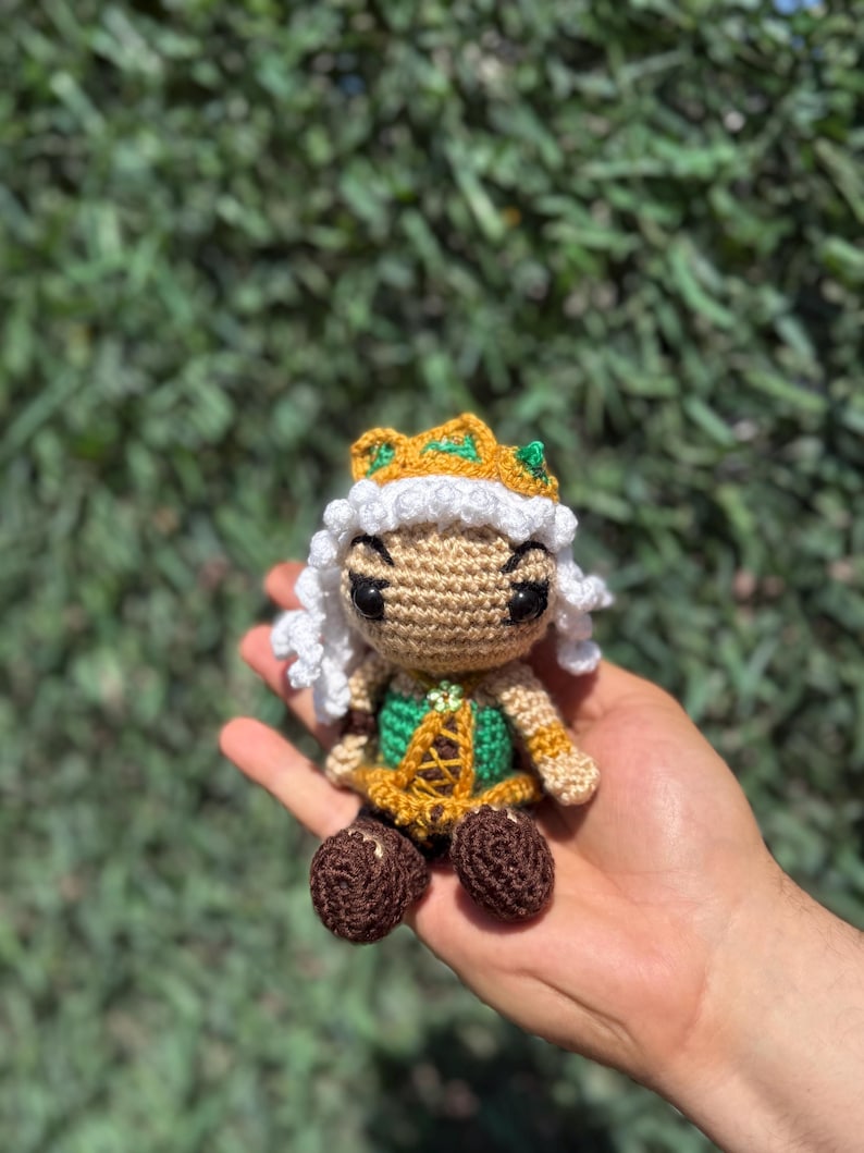 League Of Legends Qiyana, Qiyana Doll, Crochet Qiyana, Qiyana Figure, Qiyana Toy, Amigurumi Qiyana, Qiyana, LOL, Game Toy, Qiyana Plushie