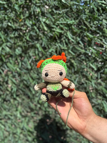 Handmade Valorant Skye Figure, Skye Plush Keychain, Skye Doll