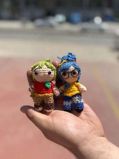 It Takes Two Cody & May Keychain, Cody May Crochet Figures, Cody May Plush, It Takes Two Car Charm, Car Accessories, Bag Charm, Couple Gift