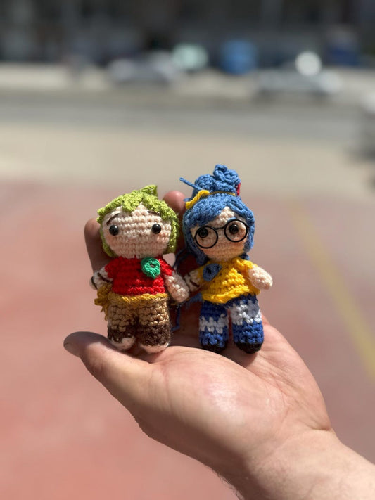 It Takes Two Cody & May Keychain, Cody May Crochet Figures, Cody May Plush, It Takes Two Car Charm, Car Accessories, Bag Charm, Couple Gift