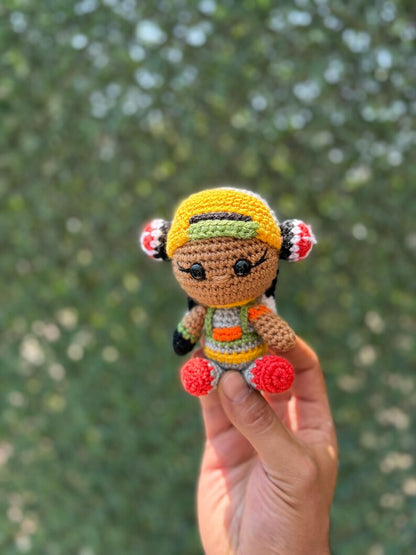 Valorant Raze Plush, Valorant Raze Keychain, Valorant Raze Doll, Amigurumi Raze, Amigurumi Valorant Characters, Raze Figure