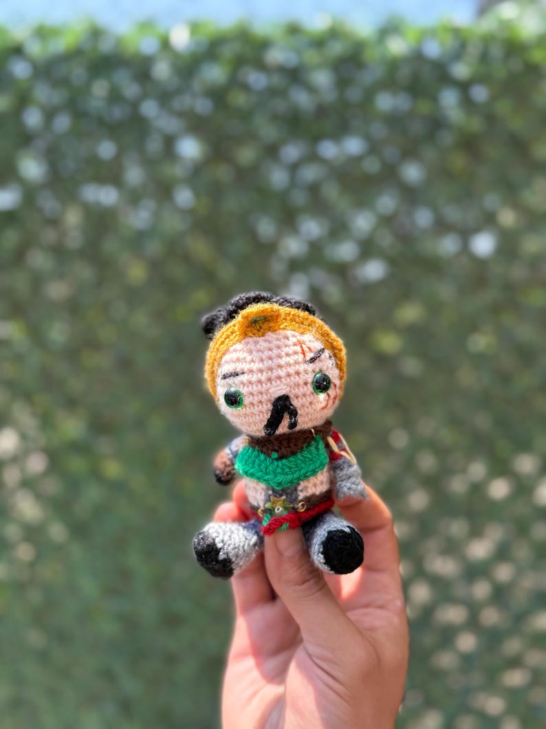 League Of Legends Draven, Crochet Draven Keychain, Amigurumi Draven, Draven Plushie, Draven Toy,, Draven Doll, Personalization