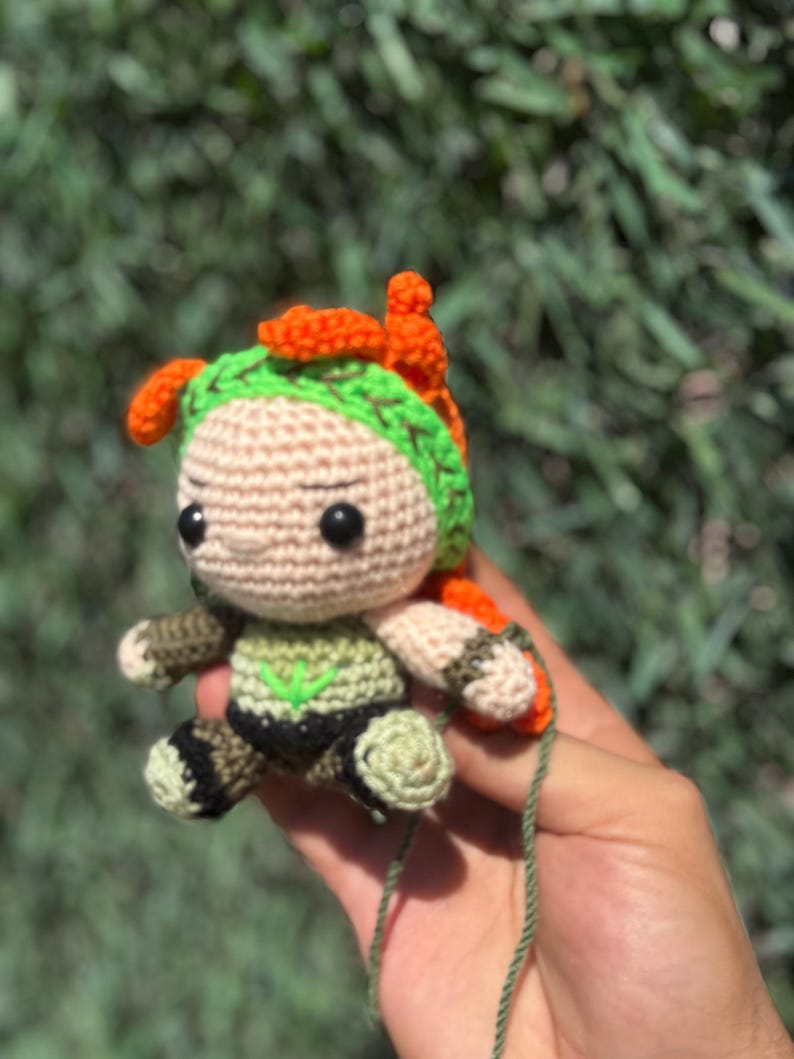 Handmade Valorant Skye Figure, Skye Plush Keychain, Skye Doll