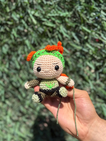 Handmade Valorant Skye Figure, Skye Plush Keychain, Skye Doll