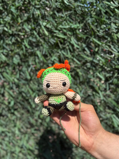 Handmade Valorant Skye Figure, Skye Plush Keychain, Skye Doll