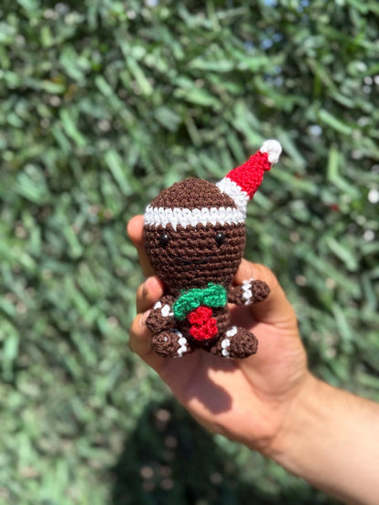 Crochet Christmas Ornaments, Christmas Keychain, Christmas Tree Ornament, Santa Claus Ornament, Santa Claus Keychain, Reindeer Keychain