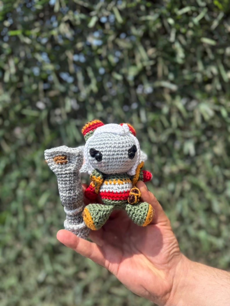 League of Legends Tristana Keychain, Tristana Plushie, Tristana Figure, Tristana 3D, League of Legends Gift, League of Legends Figure