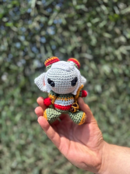 League of Legends Tristana Keychain, Tristana Plushie, Tristana Figure, Tristana 3D, League of Legends Gift, League of Legends Figure