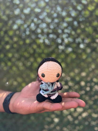 Valorant Sage Keychain, Valorant Sage Plushie, Sage Doll, Amigurumi Sage, Valorant Characters, Sage Gift, Sage Crochet, Valorant Keychain