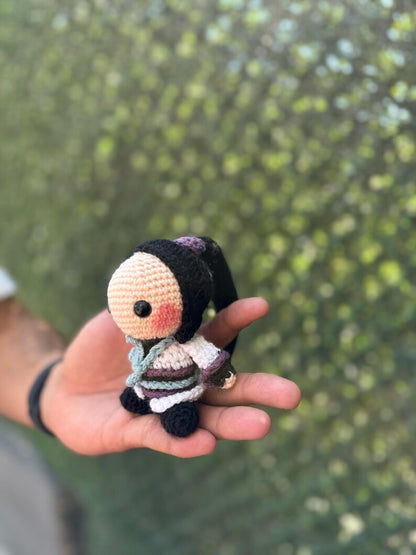 Valorant Sage Keychain, Valorant Sage Plushie, Sage Doll, Amigurumi Sage, Valorant Characters, Sage Gift, Sage Crochet, Valorant Keychain