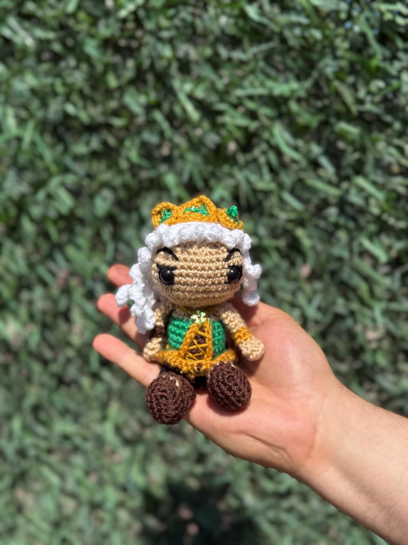 League Of Legends Qiyana, Qiyana Doll, Crochet Qiyana, Qiyana Figure, Qiyana Toy, Amigurumi Qiyana, Qiyana, LOL, Game Toy, Qiyana Plushie
