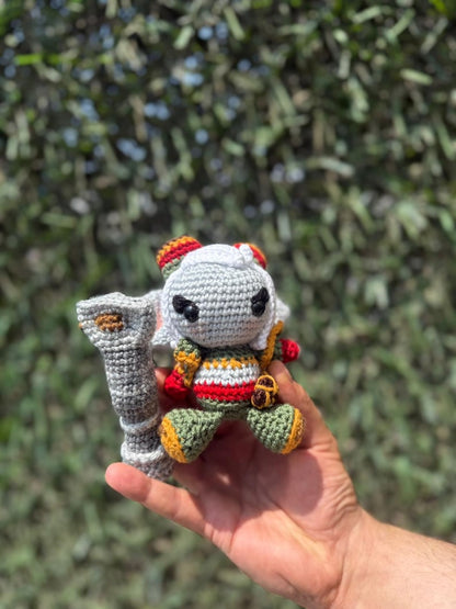 League of Legends Tristana Keychain, Tristana Plushie, Tristana Figure, Tristana 3D, League of Legends Gift, League of Legends Figure