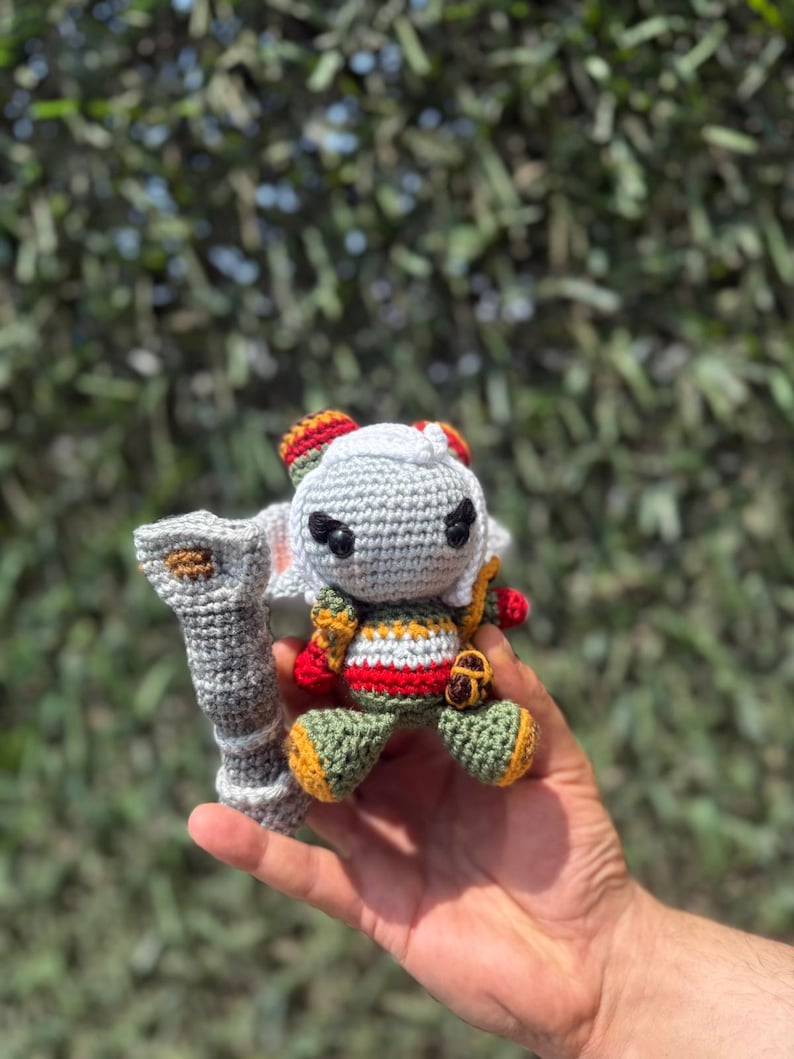League of Legends Tristana Keychain, Tristana Plushie, Tristana Figure, Tristana 3D, League of Legends Gift, League of Legends Figure