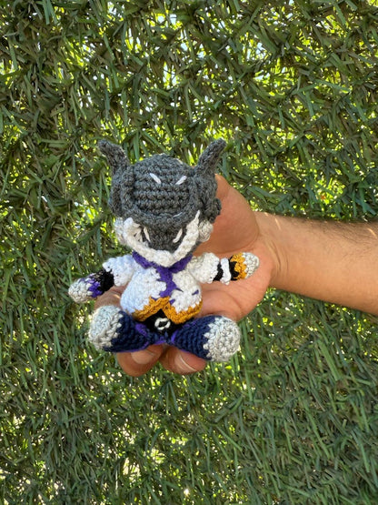 Valorant Vyse Amigurumi Keychain, Valorant Vyse Plush, Valorant Keychain, Valorant Plush, Valorant Fan Art, PlushKeychain,Vyse Car Accessory