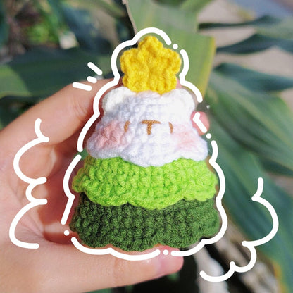 Crochet Christmas Tree Ornament: Handmade Amigurumi Holiday Decor
