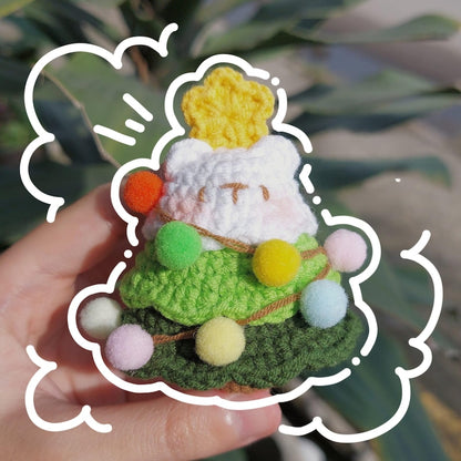 Crochet Christmas Tree Ornament: Handmade Amigurumi Holiday Decor