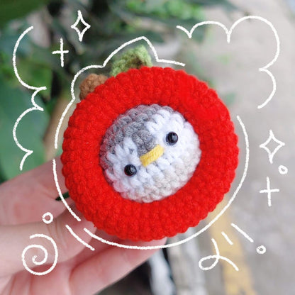 Crochet Christmas Penguin, Christmas Decor, Cute Penguin, Handmade Christmas Tree Decoration, Cute Winter Gift, Christmas Ornament