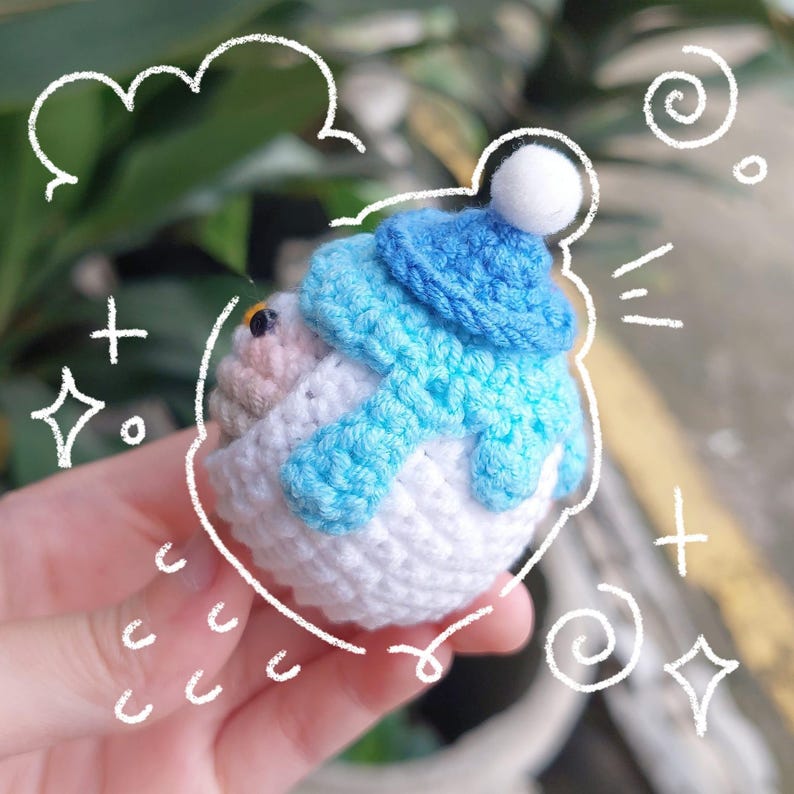 Crochet Christmas Penguin, Christmas Decor, Cute Penguin, Handmade Christmas Tree Decoration, Cute Winter Gift, Christmas Ornament