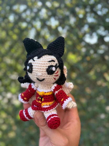 League of Legends Ahri Plushie, Ahri Crochet, Ahri Figure, Ahri 3D, League of Legends Gift, League of Legends Figure, Ahri Keychain, Lol